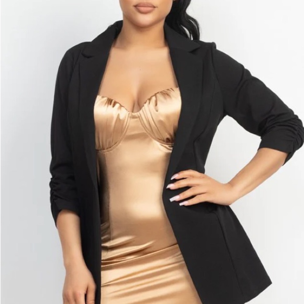 Elegant Black Women's Blazer